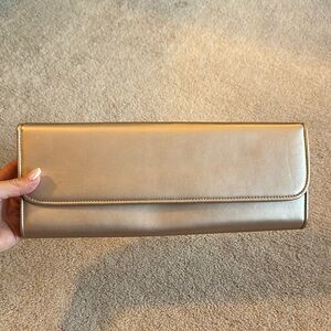 Aldo Rose Gold Clutch Bag